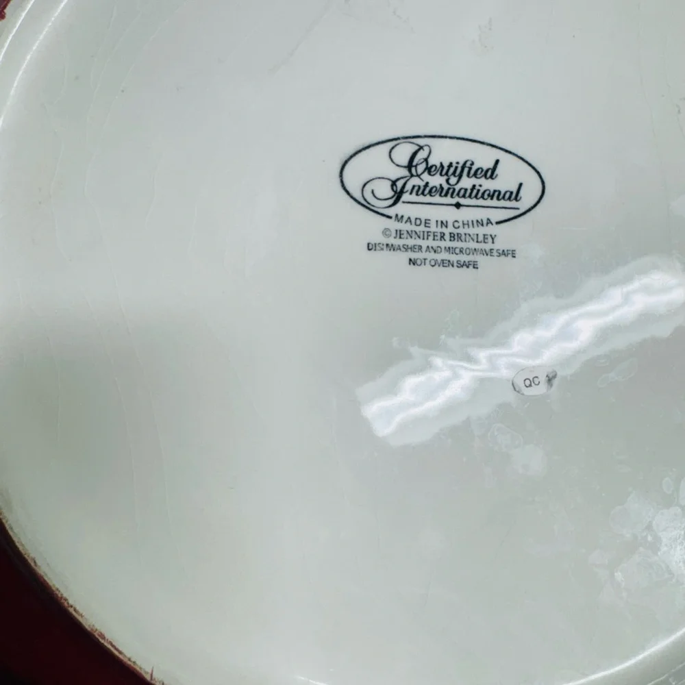 Certified International Farm Fresh Artichoke Bowl – Jennifer Brinley – 12”